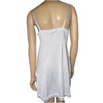Vanity Fair women's Elegant Nylon White Lace Trim Chemise size 34 Photo 2
