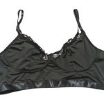 None 🆕 Plus Size 2X Black Lace trim Bralette Pull on Bra Photo 0