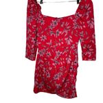 Camila Coelho  Lidia Dress In Pink Flora sz M Photo 3