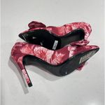 Ted Baker  LONDON Ryama Heels Red Tapestry‎ Glitch Bow Court Pointed Size 38.5 8 Photo 6