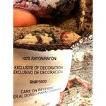 Mason & Belle Casey Tassel Detail Blouse Gray/Pink size S Photo 11