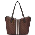 Fossil  Women's Jacqueline Tote Bag in Brown, New w/Tag Retail €259 Photo 0