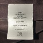 Talbots Red Black Paisley Velvet Skirt 6 NWT Photo 5