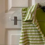 89th and Madison Green/White Striped Sleeveless Top Photo 3