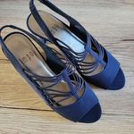 Impo vadelia navy heeled sandals size 10 Photo 1