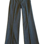 Ted Baker London Wide Leg Slacks Dress Pants Brown Pinstripe Size 32 L Women's Photo 0