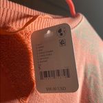 We The Free Free People Claasic Print Oversized Crewneck Coral Combo Photo 7