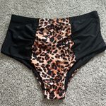 SheIn  Leopard Print High-Waisted Bikini Bottoms Photo 0