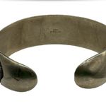 Siam Thailand Vintage Filigree Massive Silver Sterling Cuff Bracelet Pre 1948 Photo 11