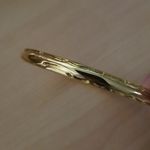 Trina Turk ππ Textured Gold Bangle Bracelet NWT Photo 6