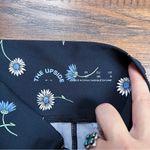 THE UPSIDE x SoulCycle • Daisy Leggings black white blue floral workout Size 8 Photo 3