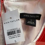 Ann Taylor Red Gingham Halter Midi Dress – Size S (NWT) Photo 8