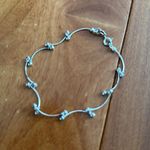 Banana Republic set of 4 cute silver tone fashion bracelet Photo 1