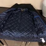 J.Crew Nello Gori Lodge coat in Italian stadium-cloth wool black full zip, 00P Photo 9