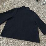 Anthropologie Moth Carey Blazer Cardigan Jacket Sz L Black Size L Photo 10