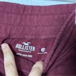Hollister  Women Red Ultra High-Rise Sweat Shorts size XS Photo 2
