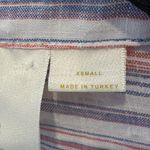Anthropologie  Maeve Striped Long Sleeve shirt Womens Xs Photo 2