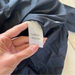 Tibi  Like New Black 100% Cotton Button Down Blouse Wraparound Sz 2 Photo 3