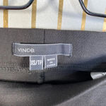 Vince Gray Leather Piped Legging Joggers Photo 6