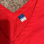 Old Navy Red Button-Down Sleeveless Dress Photo 5