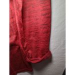 Marc New York  womens large red and black‎ pullover sweatshirt Photo 6