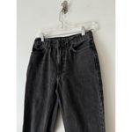 BDG  Black High Rise Mom Jeans Rigid Cotton Goth Classic Women’s Size 25 Photo 2