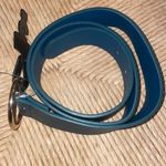 Rue 21 -  gold circle belt with forest green vegan strap size Medium Photo 2