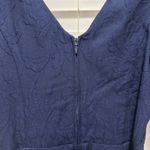 Lilly Pulitzer NEW  Kirabelle Navy Pineapple Pucker Short Sleeve Jumpsuit Sz XS 0 Photo 5