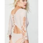 Free People HAH HOT AS HELL NAUGHTY NOOSHA REVERSIBLE BODYSUIT SIZE SMALL NWT Photo 3