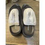 DONALD J PLINER Folley Black Crepe Elastic Sandals Size 8.5 Photo 9