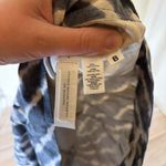 Loft  NWT Women's Gray Hombre Tie Dye Diagonal Striped Mini Skirt Size 10 Photo 6