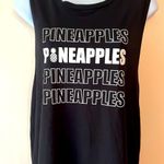 Bella Canvas  Black Pineapples Muscle Tee Sz XL Photo 1