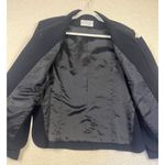 Vintage Lord & Taylor Women Embroidered Wool Blazer Knot buttons Size 14 Black Photo 11