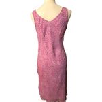 Hillard & Hanson Hillary & Hanson Barbie pink chiffon midi sleeveless dress Photo 7