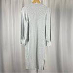 Banana Republic  Large Bubble Sleeve Knit Ribbed Warm Fall Winter Sweater Dress Photo 1