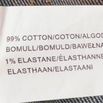 Evidnt Los Angeles Size 26 Tate Skinny Distressed Blue Jeans 3” Slit Pan… Photo 12