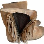 Encore “Journey” Suede Fringe Booties, Sz 8 Photo 10