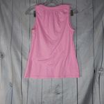 Lilly Pulitzer Lilly Pultizer Essie Pink Tank Top With Gold Buttons Size XS Photo 7