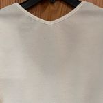 Show Me Your Mumu  Miami V-Neck Stretch Crepe Crop Top‎ in Bone Size Medium Photo 11