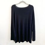 City Chic Sweater Black Criss Cross Long Sleeves Knit Sz 22 (XL) NWT Photo 9