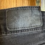 Levi’s Black Straight Leg Mid Rise 5 Pocket Skinny Jeans Size 8 Photo 4