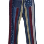 London Jean vtg  Vintage Hippie Stars & Stripes Patched Corduroy Jeans size 4 Photo 6