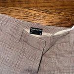 Frank And Oak size 8 plaid trouser pant straight ankle crop Photo 2