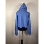 Savage Fenty Rihanna‎ Xssential Terry Scope Logo Crop Hoodie Blue XL Oversized Photo 2