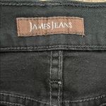 James Jeans  Twiggy Black Clean II Jet Black Denim Dry Aged Jeans - Size 28 Photo 11