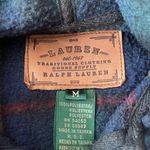Lauren Ralph Lauren Multicolor Plaid Fleece Vest size medium Blue Photo 5