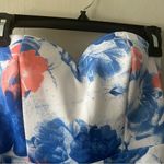 Windsor Floral Strapless Dress Size Medium Photo 3