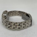 Jaclyn Smith  women silver tone date watch black dial 24mm round 6” running Photo 2