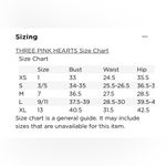 Three Hearts Three Pink Hearts Long Sleeve Side Knot Dress Black Sparkle Junior's Size XL Photo 8