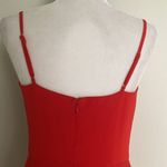 Lovers + Friends  Cleo Red Ruffle Midi Dress Photo 9